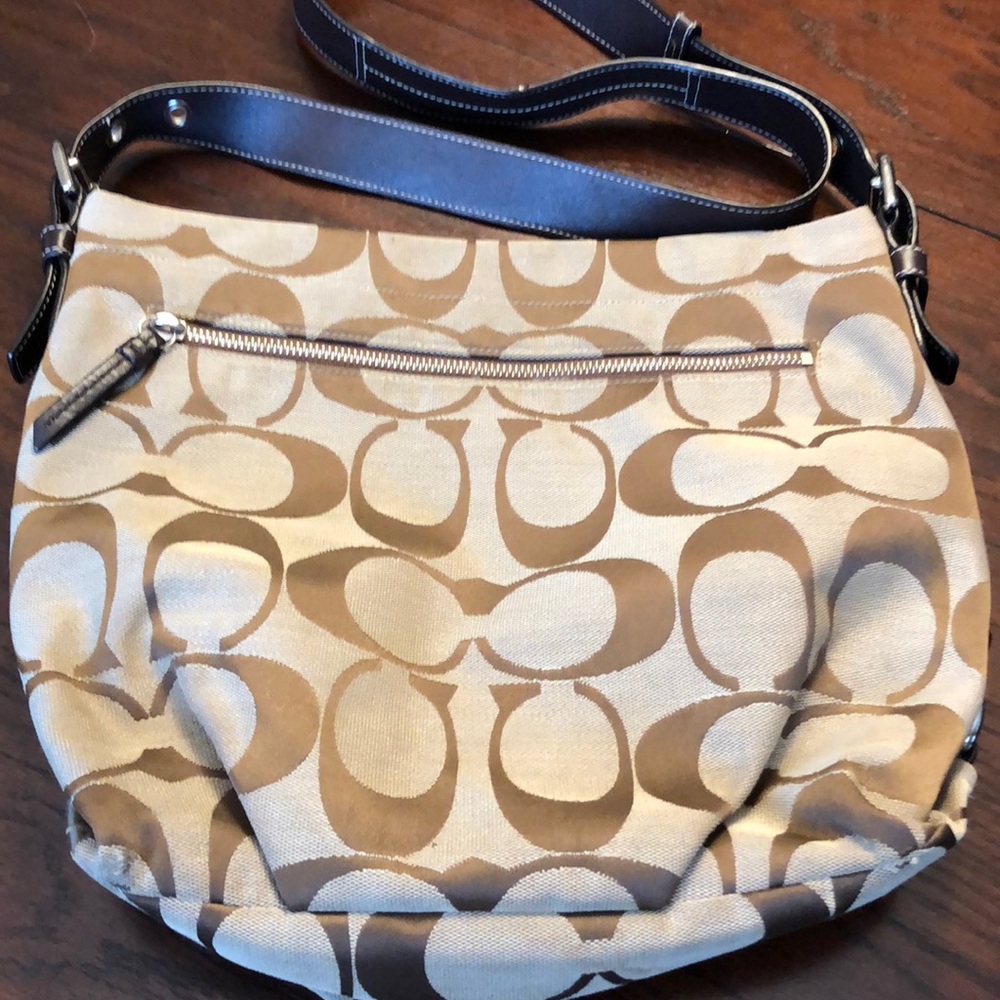 Coach Signature Fabric Crossbody